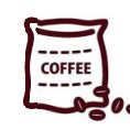コーヒー豆の図